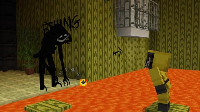 Screenshot of the Minecraft Bedrock Marketplace product Backroom Escape created by Street Studios.