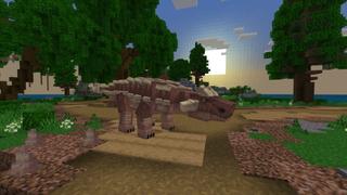 Screenshot of the Minecraft Bedrock Marketplace product Be A Dinosaur! created by Street Studios.
