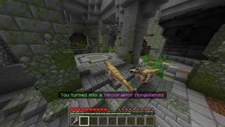 Screenshot of the Minecraft Bedrock Marketplace product Be A Dinosaur! created by Street Studios.