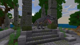 Screenshot of the Minecraft Bedrock Marketplace product Be A Dinosaur! created by Street Studios.