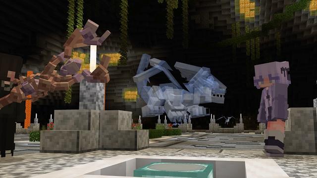 Screenshot of the Minecraft Bedrock Marketplace product Be A Dragon created by Street Studios.