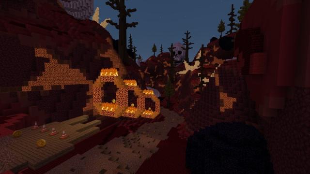 Screenshot of the Minecraft Bedrock Marketplace product Bike Hills created by Street Studios.