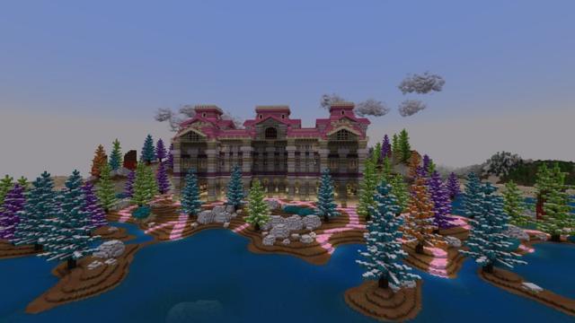 Screenshot of the Minecraft Bedrock Marketplace product Candy Palace created by Street Studios.