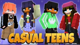 Thumbnail of the Minecraft Bedrock Marketplace product Casual Teens created by Street Studios.