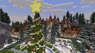 Screenshot of the Minecraft Bedrock Marketplace product Christmas Furniture created by Street Studios.