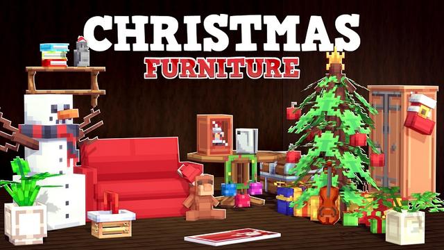 Thumbnail of the Minecraft Bedrock Marketplace product Christmas Furniture created by Street Studios.