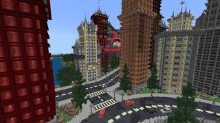 Screenshot of the Minecraft Bedrock Marketplace product City Life! created by Street Studios.