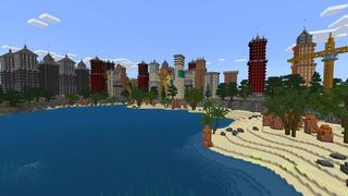 Screenshot of the Minecraft Bedrock Marketplace product City Life! created by Street Studios.