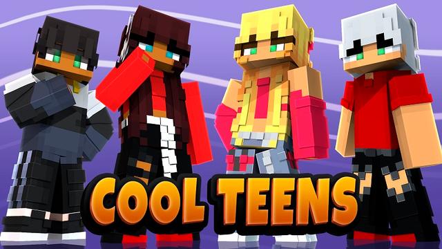 Thumbnail of the Minecraft Bedrock Marketplace product Cool Teens created by Street Studios.