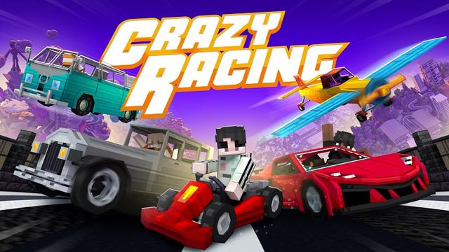 Thumbnail of the Minecraft Bedrock Marketplace product Crazy Racing created by Street Studios.