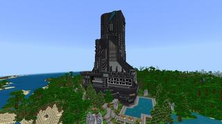 Screenshot of the Minecraft Bedrock Marketplace product Cyber Mansion created by Street Studios.