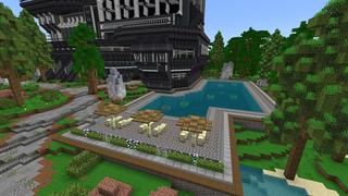 Screenshot of the Minecraft Bedrock Marketplace product Cyber Mansion created by Street Studios.