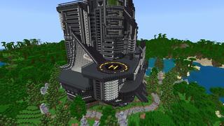 Screenshot of the Minecraft Bedrock Marketplace product Cyber Mansion created by Street Studios.