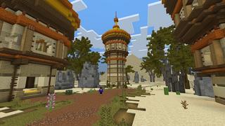 Screenshot of the Minecraft Bedrock Marketplace product Desert Empire created by Street Studios.