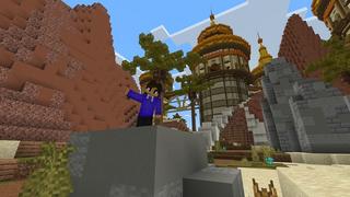 Screenshot of the Minecraft Bedrock Marketplace product Desert Empire created by Street Studios.