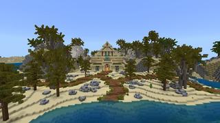 Screenshot of the Minecraft Bedrock Marketplace product Desert Pyramid created by Street Studios.