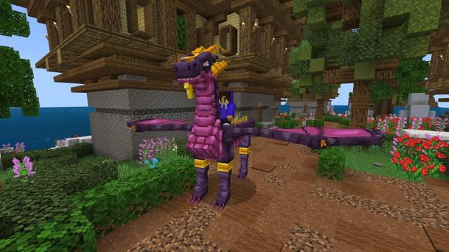 Screenshot of the Minecraft Bedrock Marketplace product Dragon Island created by Street Studios.