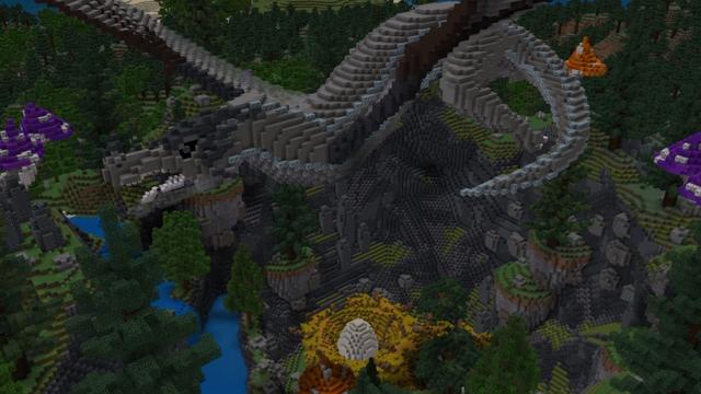 Screenshot of the Minecraft Bedrock Marketplace product Dragon Kingdom created by Street Studios.