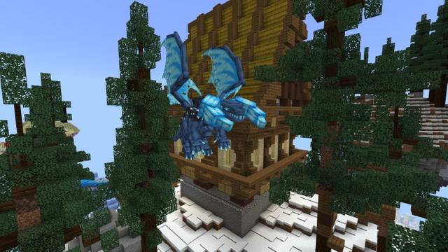 Screenshot of the Minecraft Bedrock Marketplace product Dragon Skyblock created by Street Studios.