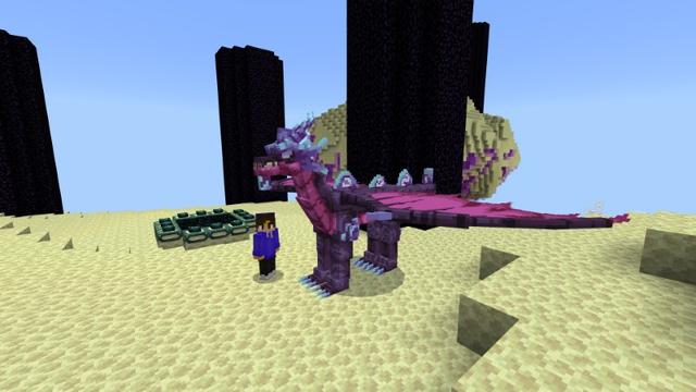 Screenshot of the Minecraft Bedrock Marketplace product Dragon Skyblock created by Street Studios.