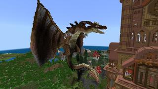 Screenshot of the Minecraft Bedrock Marketplace product Dragon Tower created by Street Studios.