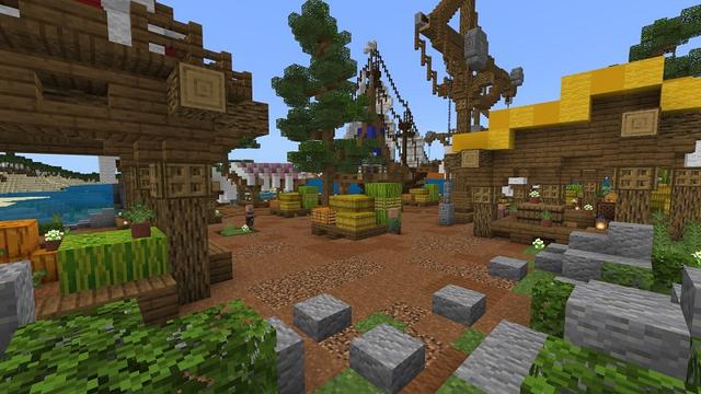Screenshot of the Minecraft Bedrock Marketplace product Dragon Valley created by Street Studios.