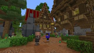 Screenshot of the Minecraft Bedrock Marketplace product Dragon Valley created by Street Studios.