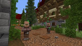 Screenshot of the Minecraft Bedrock Marketplace product Dragon Village created by Street Studios.
