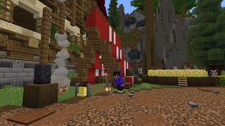 Screenshot of the Minecraft Bedrock Marketplace product Dragon Village created by Street Studios.