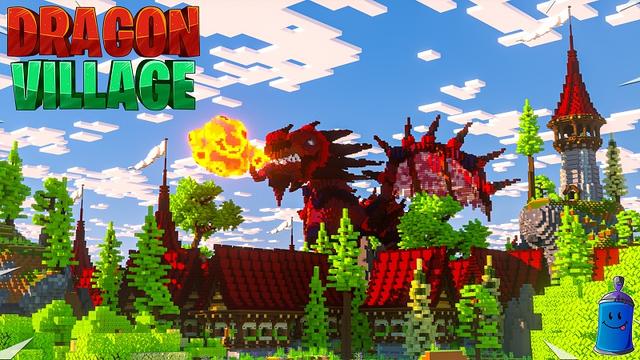 Thumbnail of the Minecraft Bedrock Marketplace product Aldea del Dragón created by Street Studios.