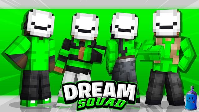 Thumbnail of the Minecraft Bedrock Marketplace product Dream Squad created by Street Studios.