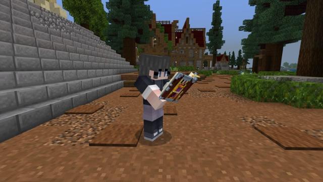 Screenshot of the Minecraft Bedrock Marketplace product Elemental Weapons created by Street Studios.