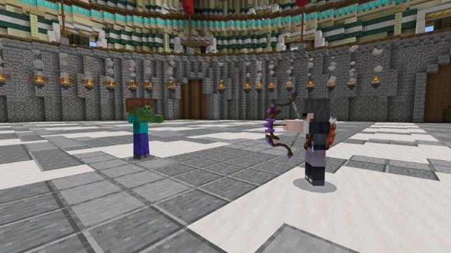 Screenshot of the Minecraft Bedrock Marketplace product Elemental Weapons created by Street Studios.