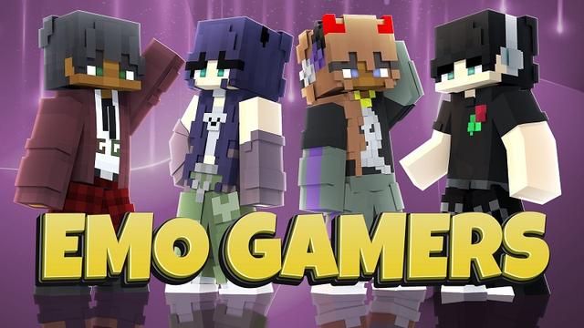 Thumbnail of the Minecraft Bedrock Marketplace product Emo Gamers created by Street Studios.