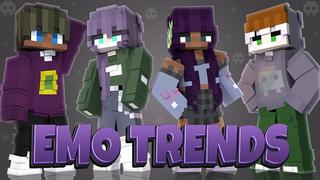 Thumbnail of the Minecraft Bedrock Marketplace product Emo Trends created by Street Studios.