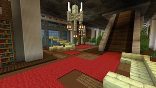 Screenshot of the Minecraft Bedrock Marketplace product Epic Mansion created by Street Studios.
