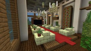 Screenshot of the Minecraft Bedrock Marketplace product Epic Mansion created by Street Studios.