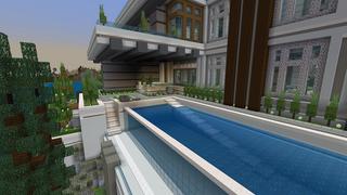 Screenshot of the Minecraft Bedrock Marketplace product Epic Mansion created by Street Studios.