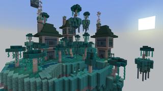 Screenshot of the Minecraft Bedrock Marketplace product Find The Button: Spiral created by Street Studios.