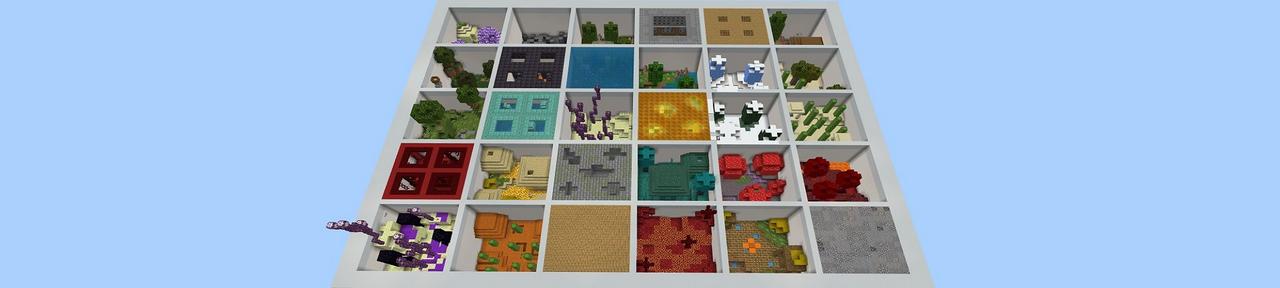 Panorama of the Minecraft Bedrock Marketplace product Find The Button created by Street Studios.