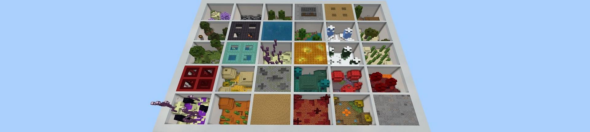 Panorama of the Minecraft Bedrock Marketplace product Find The Button created by Street Studios.