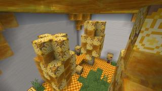 Screenshot of the Minecraft Bedrock Marketplace product Find The Button created by Street Studios.