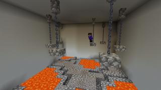 Screenshot of the Minecraft Bedrock Marketplace product Flame Parkour created by Street Studios.