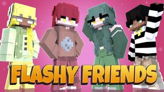 Thumbnail of the Minecraft Bedrock Marketplace product Flashy Friends created by Street Studios.