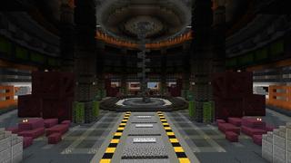 Screenshot of the Minecraft Bedrock Marketplace product Flying Alien Base created by Street Studios.