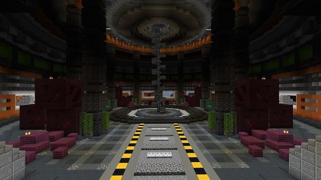 Screenshot of the Minecraft Bedrock Marketplace product Flying Alien Base created by Street Studios.