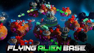 Thumbnail of the Minecraft Bedrock Marketplace product Flying Alien Base created by Street Studios.