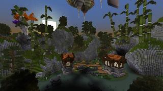 Screenshot of the Minecraft Bedrock Marketplace product Castelo Voador created by Street Studios.