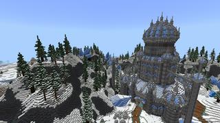 Screenshot of the Minecraft Bedrock Marketplace product Freeze Palace created by Street Studios.