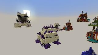 Screenshot of the Minecraft Bedrock Marketplace product Skyblock de la grenouille created by Street Studios.